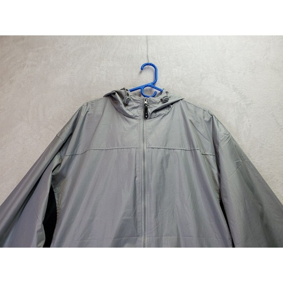 I5 Windbreaker Jacket Mens XL Multicolor Waterproof Hooded‎ Pockets Full Zipper - Picture 4 of 9